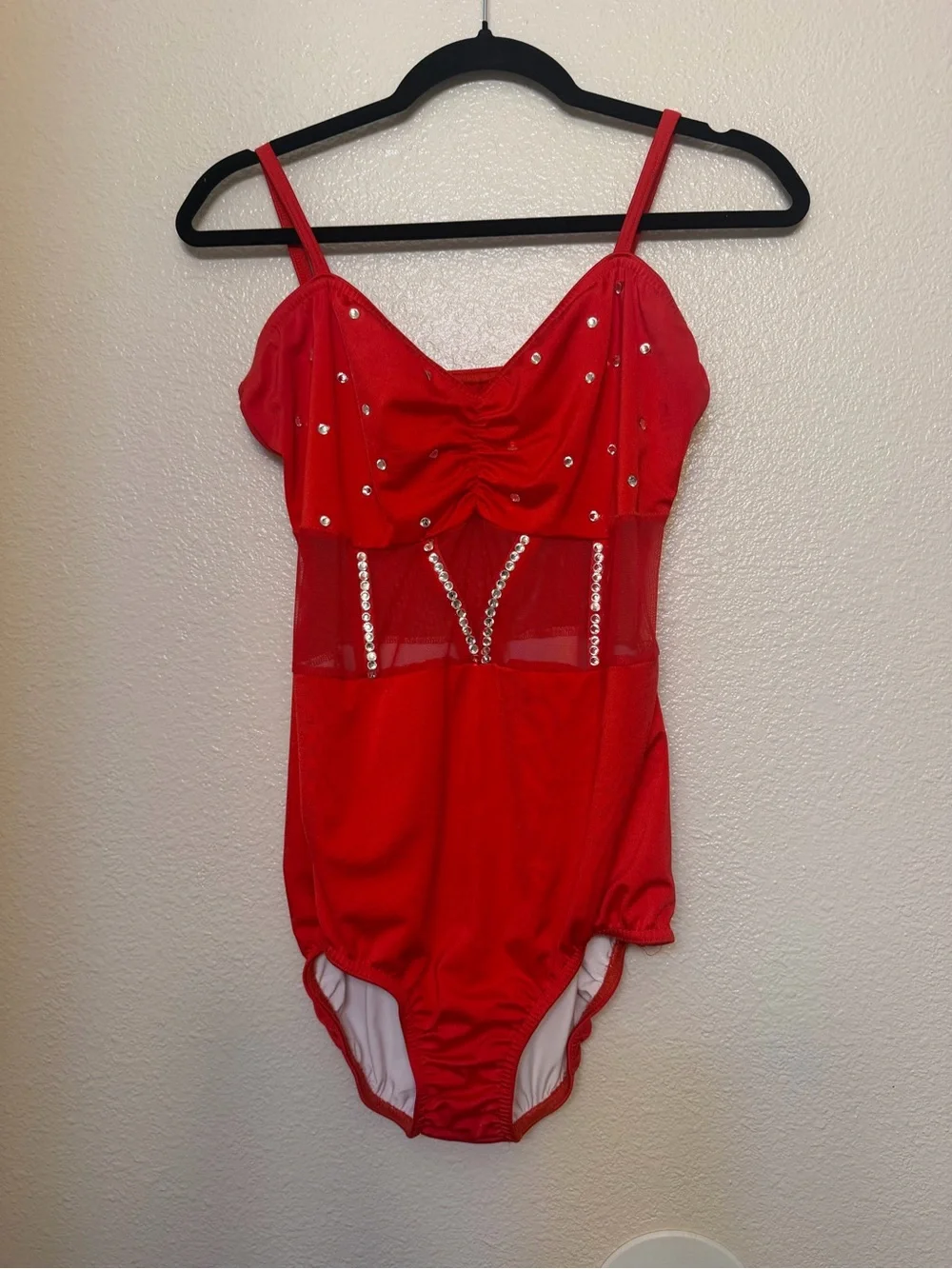 Kelle kelle custom dance costume red